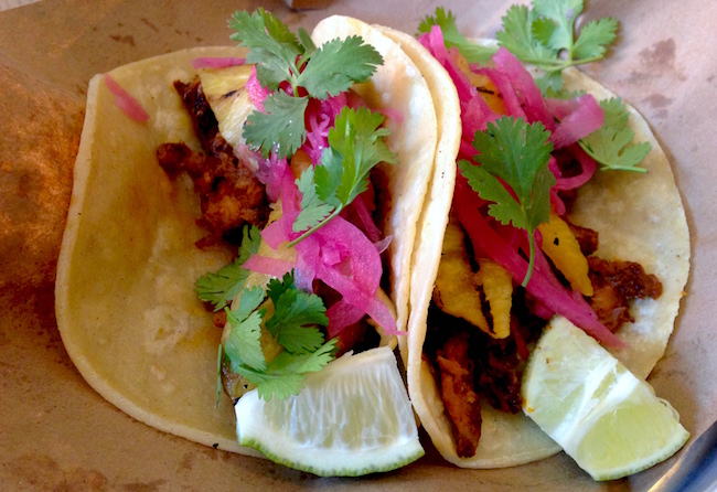 Tacos at Tacofino Gastown's Taco Bar (Lindsay William-Ross/Vancity Buzz)