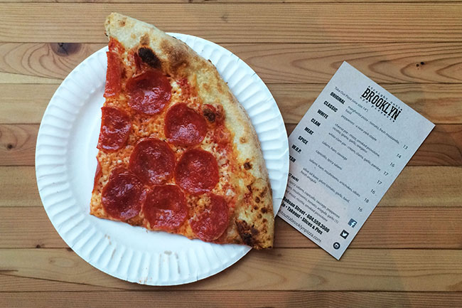 Pizza by the slice (Jess Fleming / Vancity Buzz)