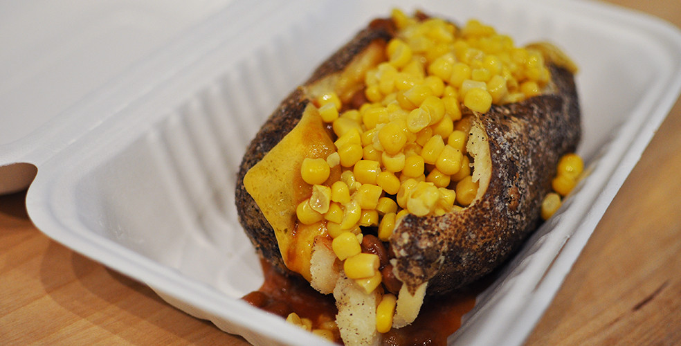 Russet Shack: Delicious loaded baked potatoes on Robson Street