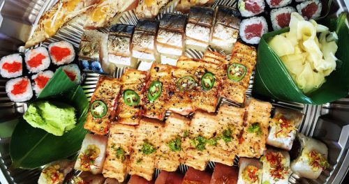 Aburi sushi from Miku (Lindsay William-Ross/Daily Hive)