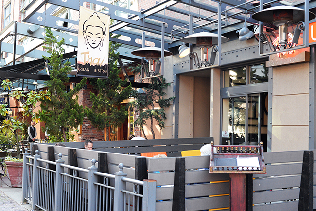 Urban Thai patio Yaletown