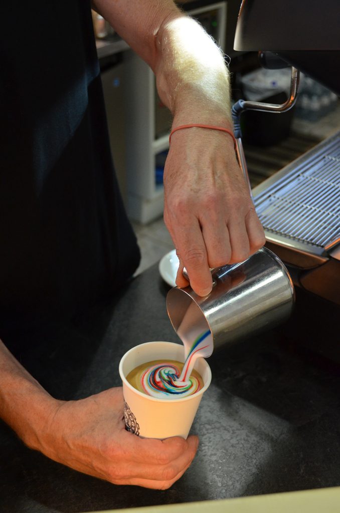 Rainbow Latte Toronto