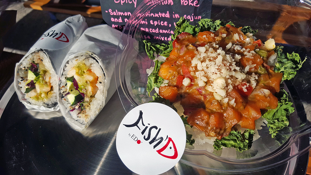 Fish'D by EDO sushi burrito and poke bowl