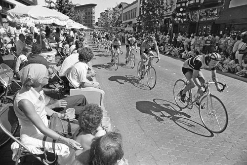 August 2, 1977 -- Gastown Grand Prix bicycle race (Photo by John Denniston)