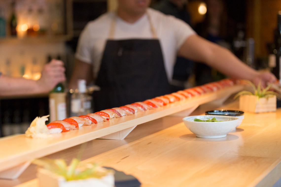 Sushi at Ono Raw Bar in Gastown (Ono Raw Bar)