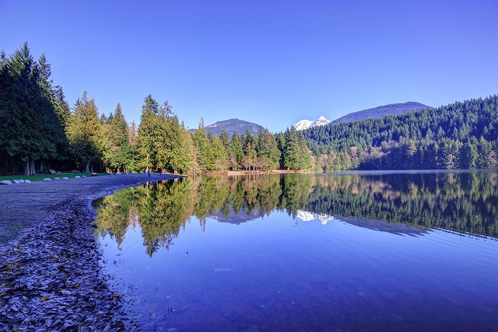 Alice Lake, north of Squamish (Parkbus)