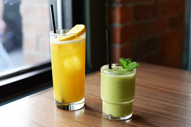 Brunch time beverages (Jess Fleming/Daily Hive)