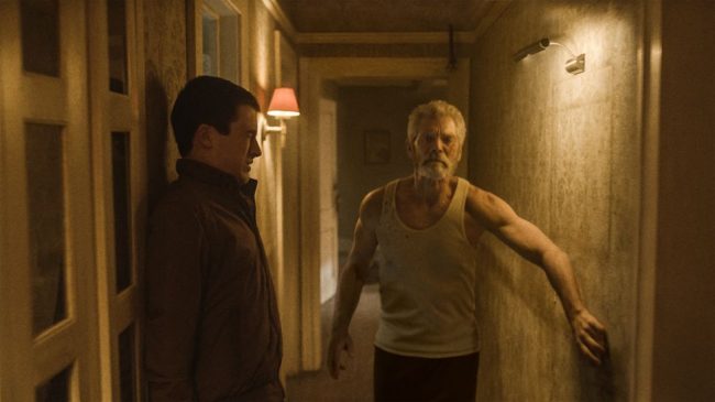 Stephen Lang as Blind Man looking for burglars. - Image: Sony Pictures