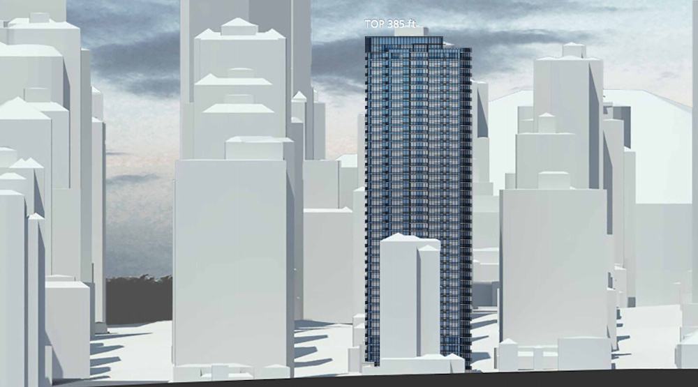 276-unit rental housing tower proposed for Vancouver West End