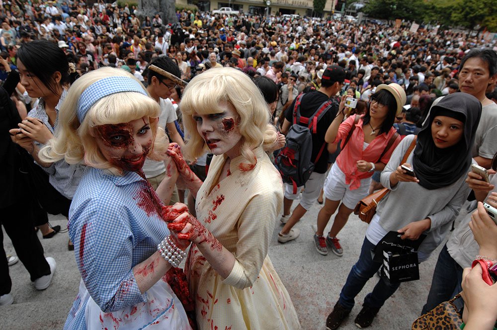 Zombiewalk Vancouver (Sergei Bachlakov/Shutterstock)