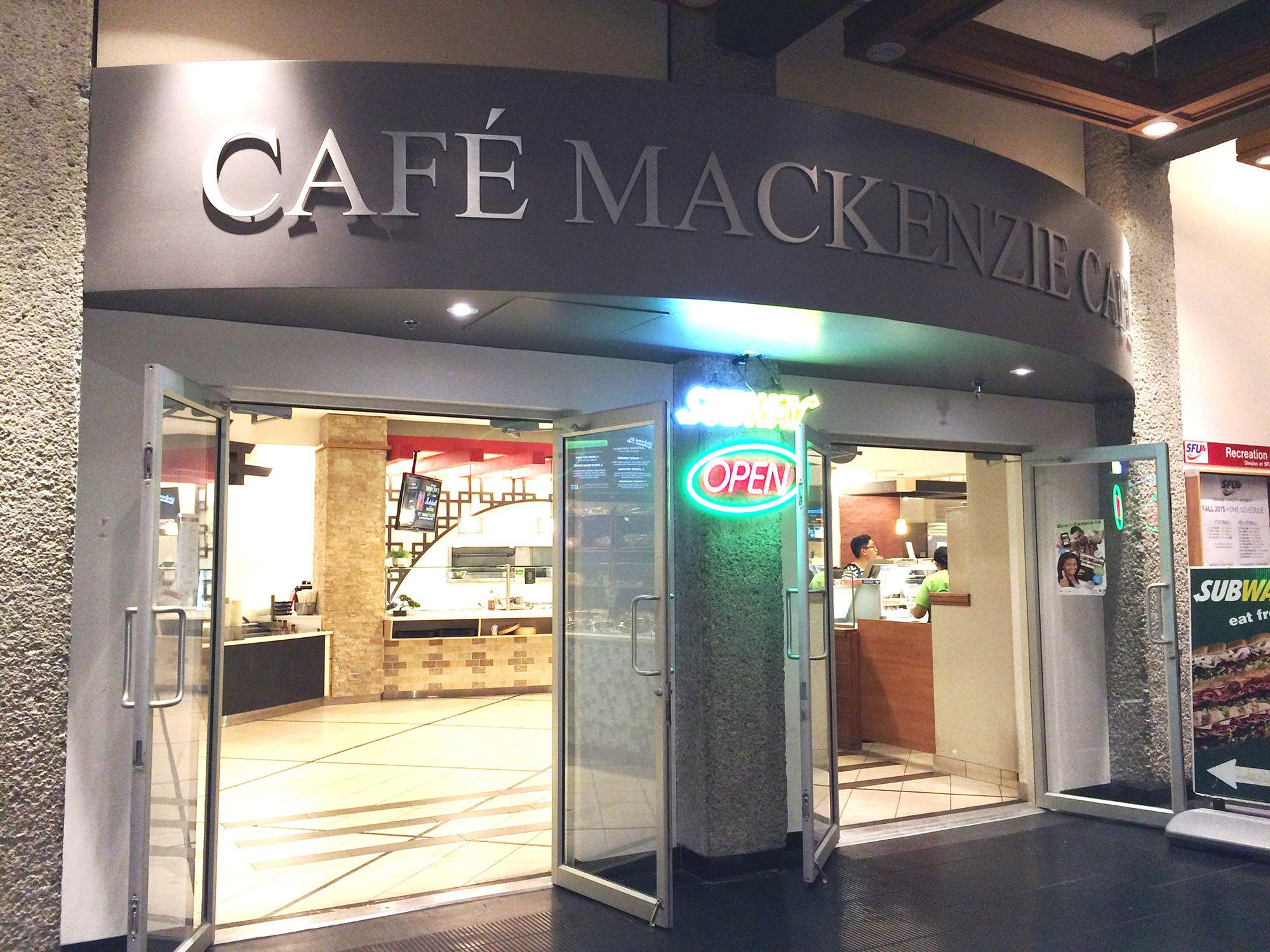 Mackenzie Cafe at SFU (SFU)