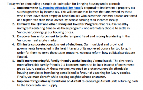 HALT/ housing proposal