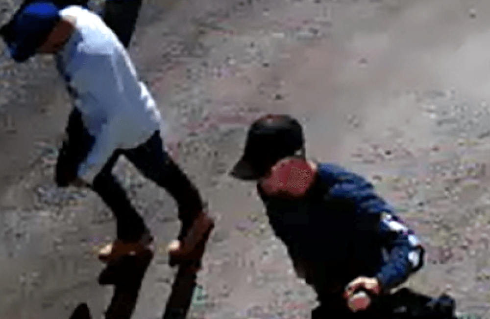 Calgary Police need help identifying suspects who stole riffles, handguns, and a retired officers badge