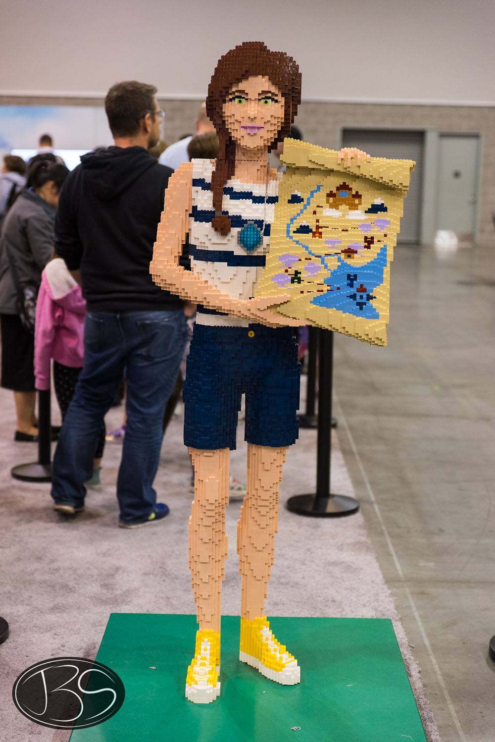 Artist at the LEGO Imagine Nation Tour in Vancouver (Justin Siu)