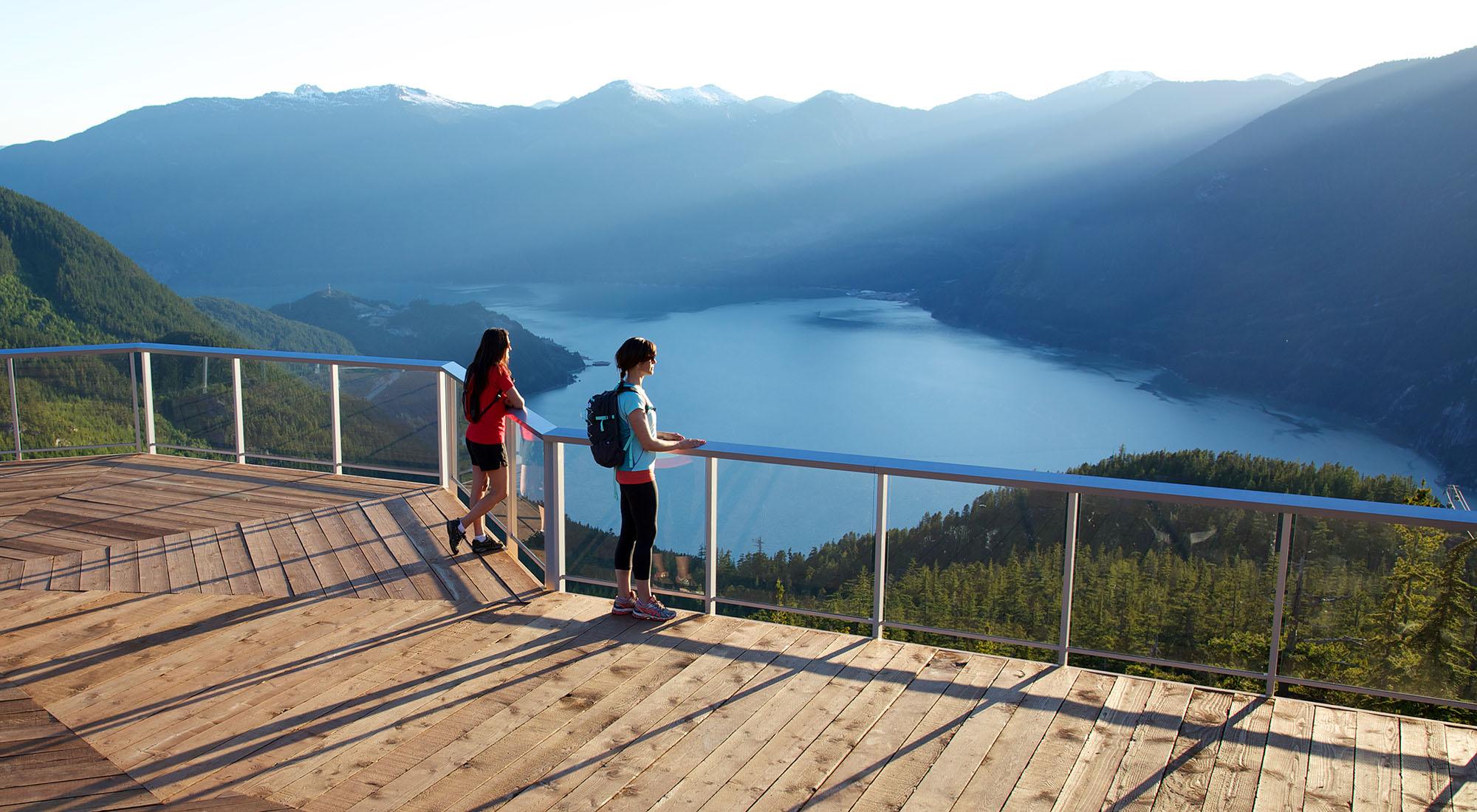 The view from the Sea To Sky Gondola summit (Paul Bride)