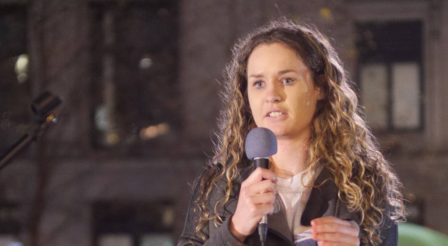 Vancouver anti-Trump peace rally draws hundreds to Robson Square