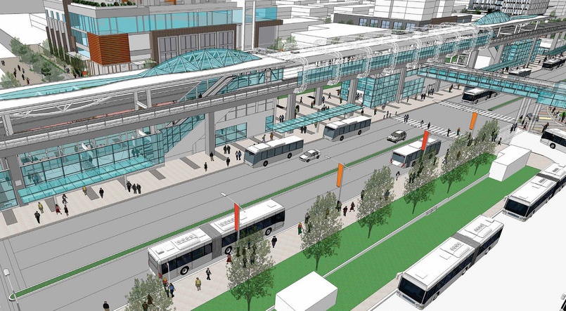 Metrotown Station overhead walkway closing permanently on Wednesday