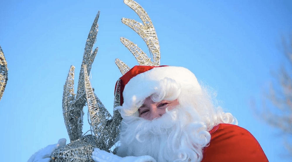 Santa Claus comes to Cochrane