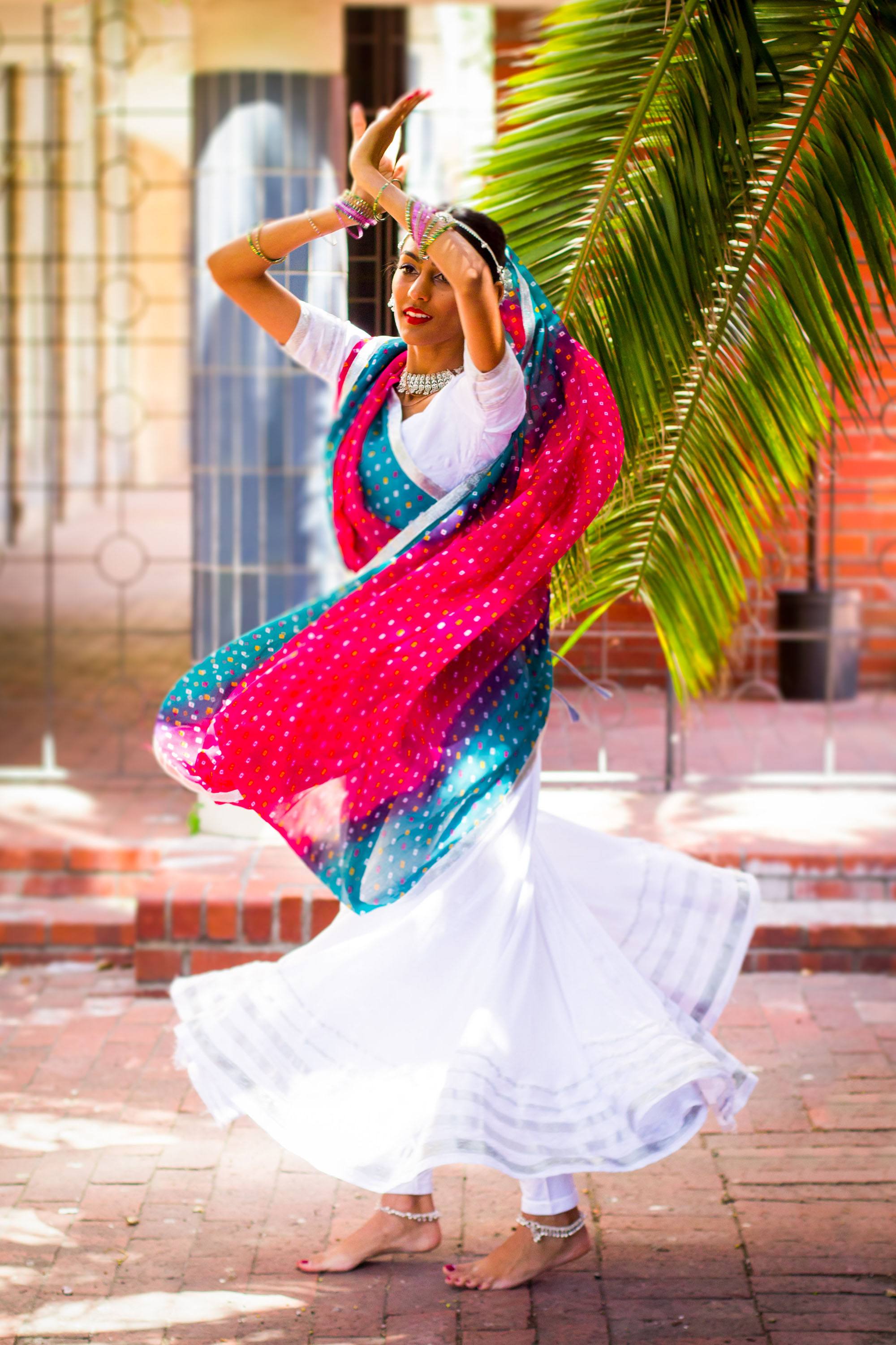 Caught in beautiful flow. Taare is a non-profit Bollywood dance performance troupe based in Cape Town. (Amanda Webb)