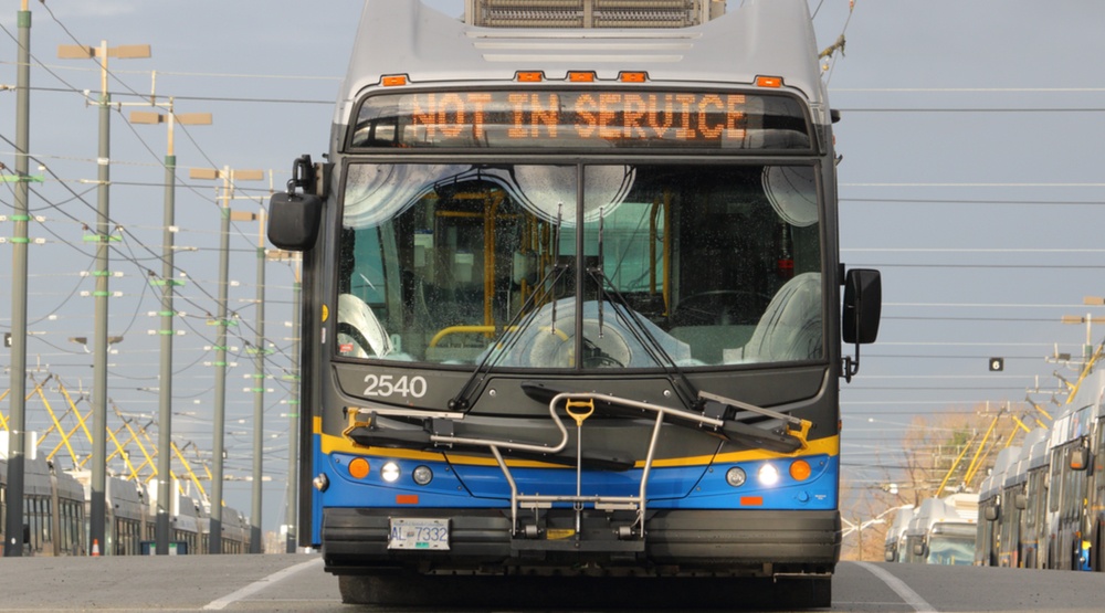 UPDATE: Traffic returns to normal after being blocked by down trolley wires near Commercial and Broadway