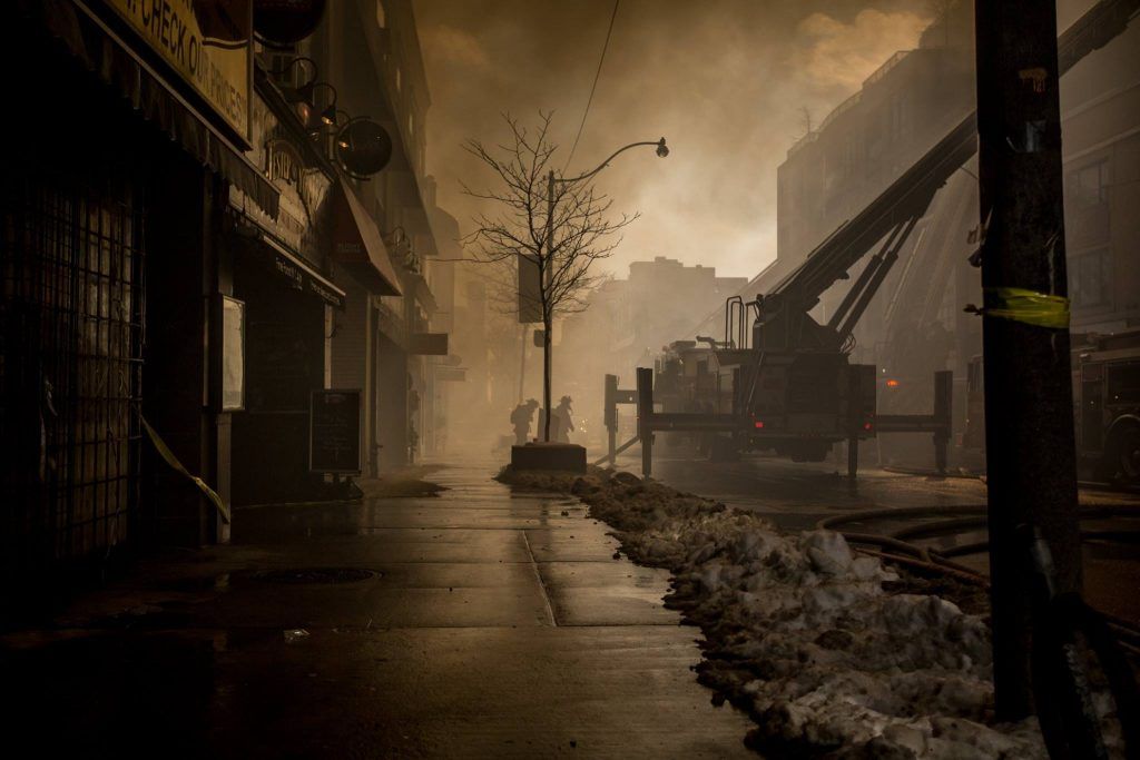 Toronto Fire Fighters Yonge and St. Clair Fire