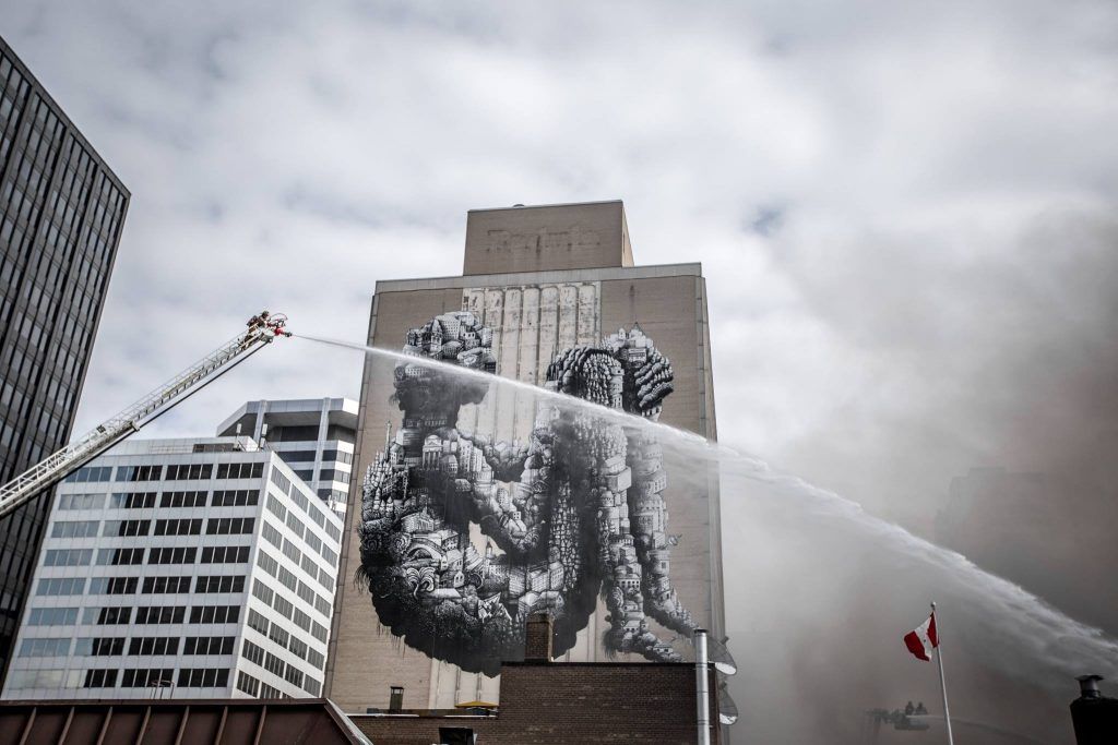 Toronto Fire Fighters Yonge and St. Clair Fire