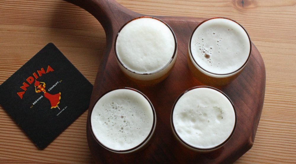 Andina Brewing Company is officially opening its doors today