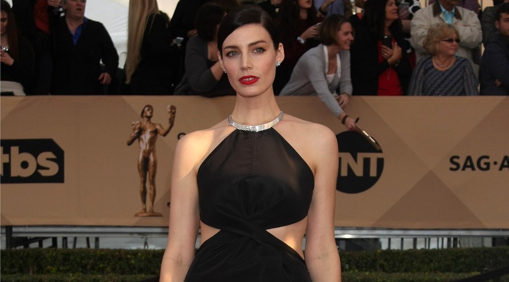 Jessica Pare at the 22nd Screen Actors Guild Awards at the Shrine Auditorium on January 30, 2016 in Los Angeles, CA