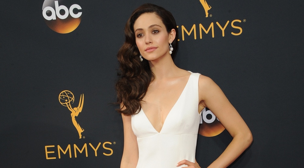 Emmy Rossum at the 68th Annual Primetime Emmy Awards held at the Microsoft Theater in Los Angeles, USA on September 18, 2016.