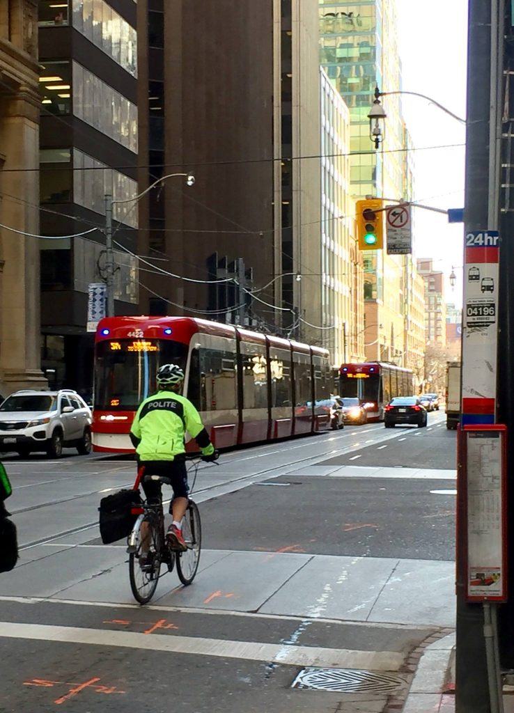 polite police bikes cyclist