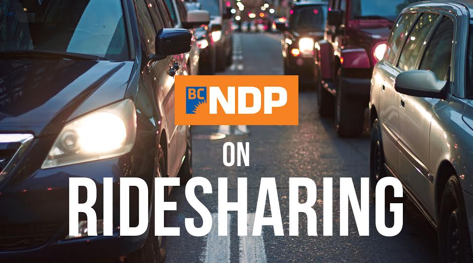BC Election 2017: BC NDP and rideshare in detail