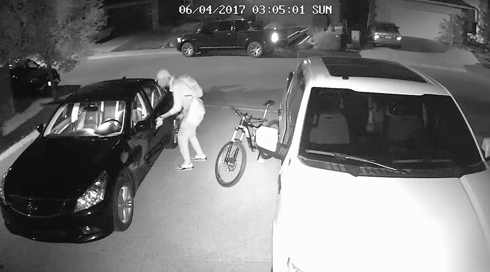 Lock your doors: Police release footage of car prowling in SW Calgary (VIDEO)