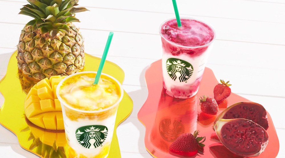 Starbucks just launched new fruity blended Crème Frapps for summer