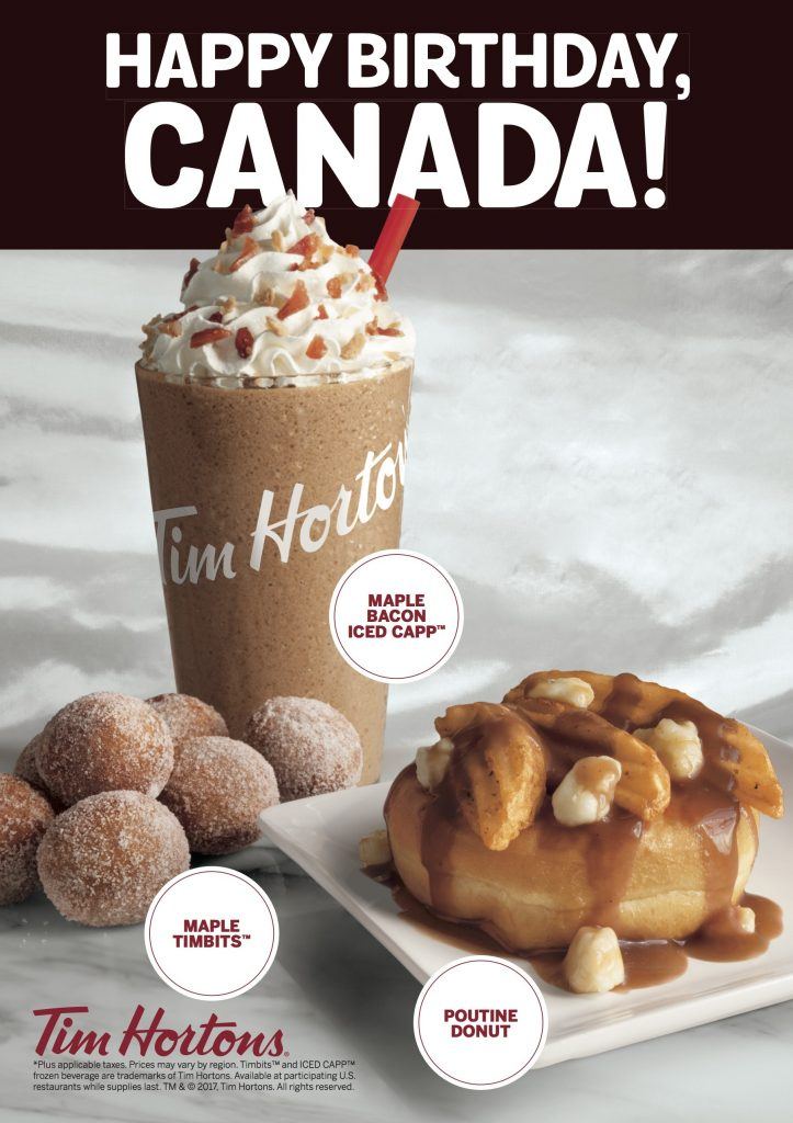 poutine doughnut tim hortons