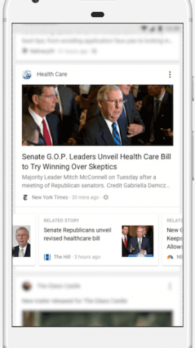 Google Feed will include more news sources (Google)