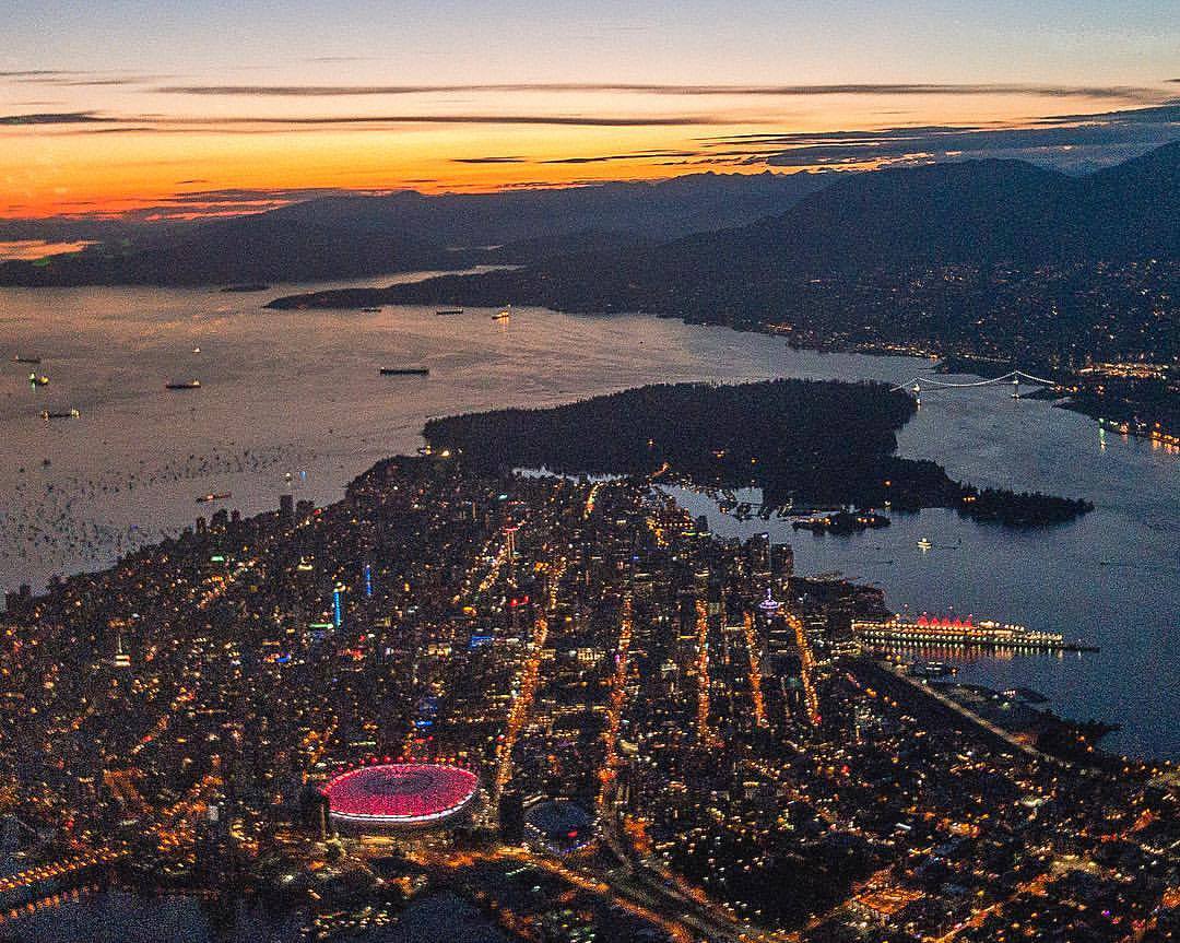 aerial vancouver