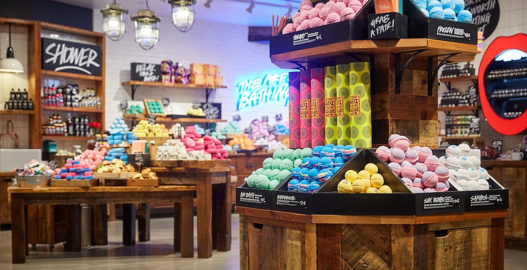 Lush reopens expanded Robson Street store as new Vancouver flagship (PHOTOS)