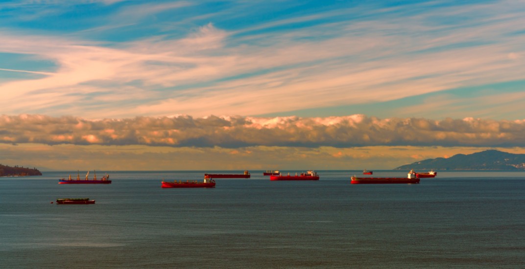 Two people rescued after cargo ship's lifeboat capsizes in English Bay