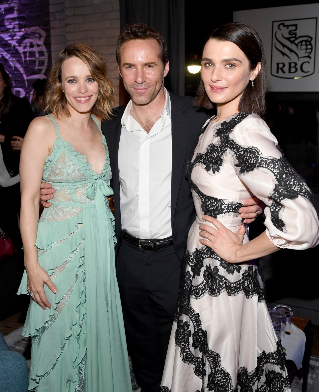 Rachel McAdams, Alessandro Nivola, and Rachel Weisz