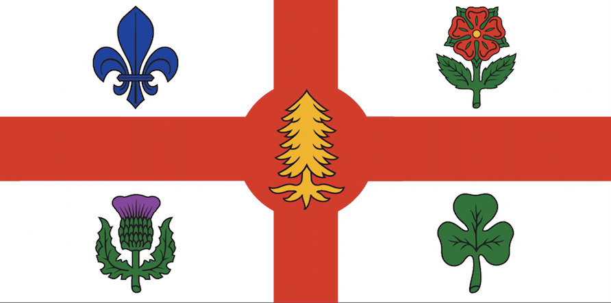 Montreal flag 