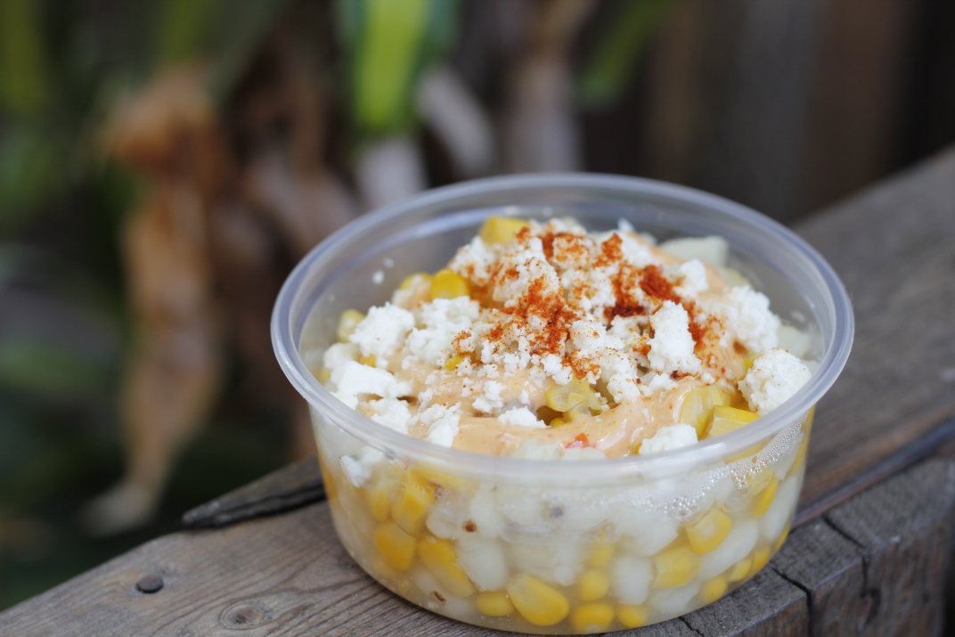 pico de gallo esquites corn