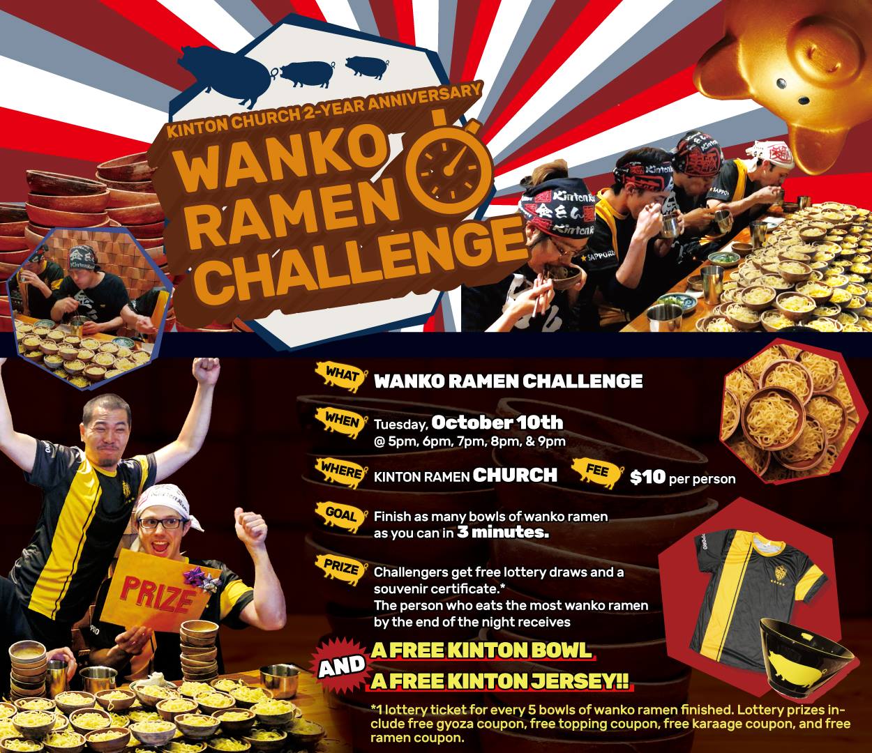 Kinton Ramen Wanko Ramen Challenge