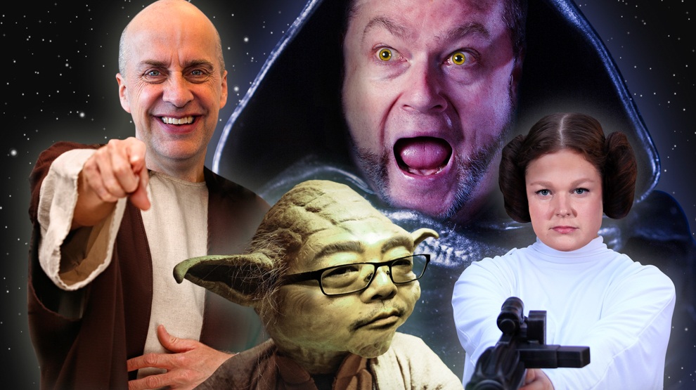 Comedy Review: Quick wits meet space ships in 'The Laugh Jedi'