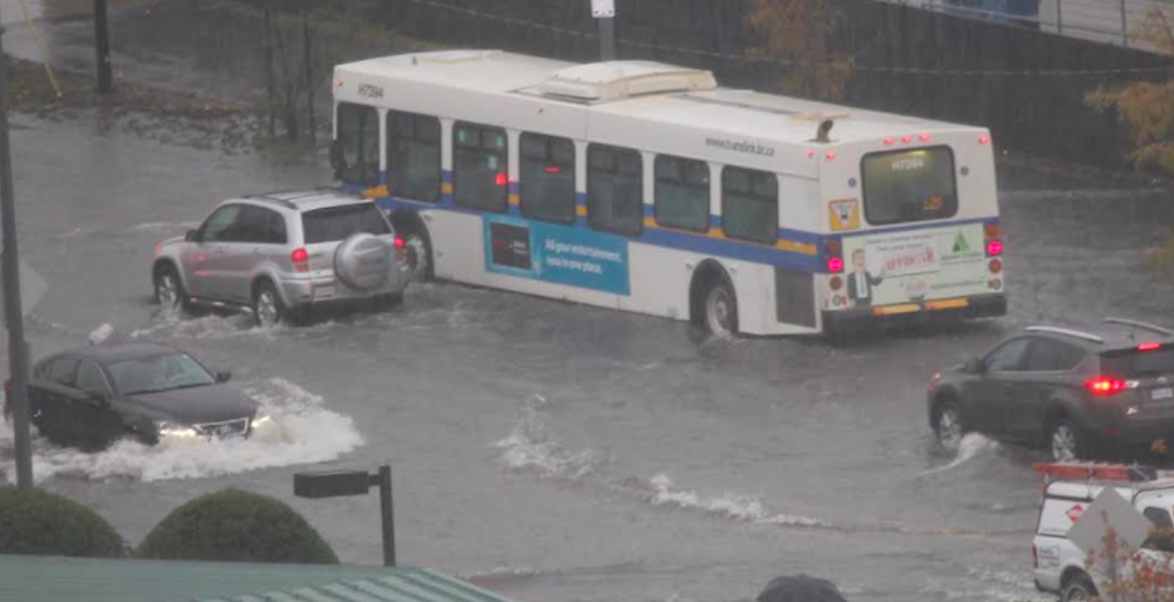 Torrential rainfall causing flooding in Metro Vancouver again (PHOTOS)