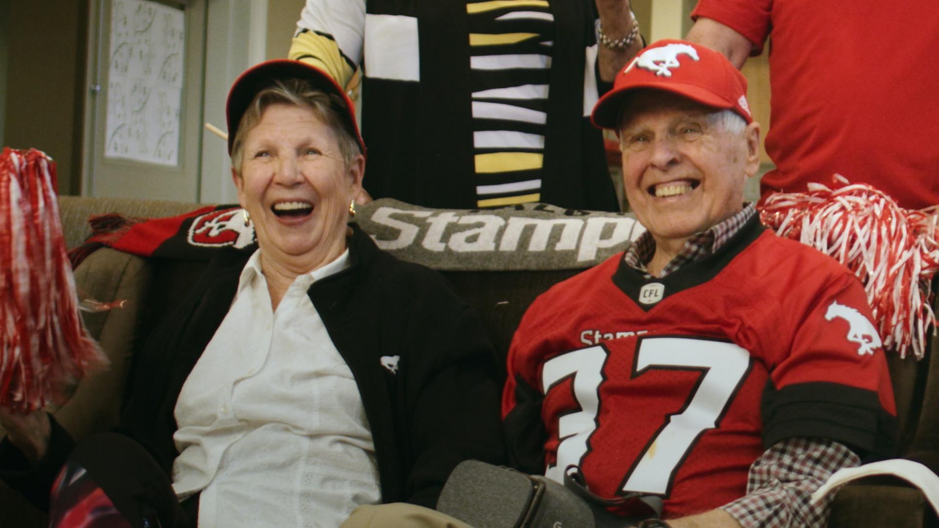 Virtual reality brings Stampeders superfan to a game he can’t attend