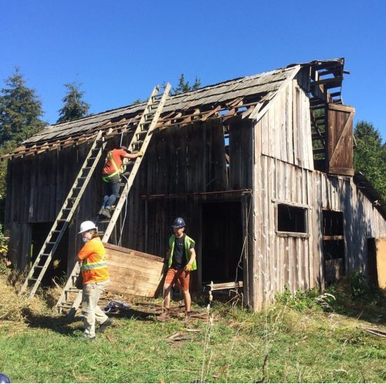 Barn takedown/J&S Reclaimed Wood