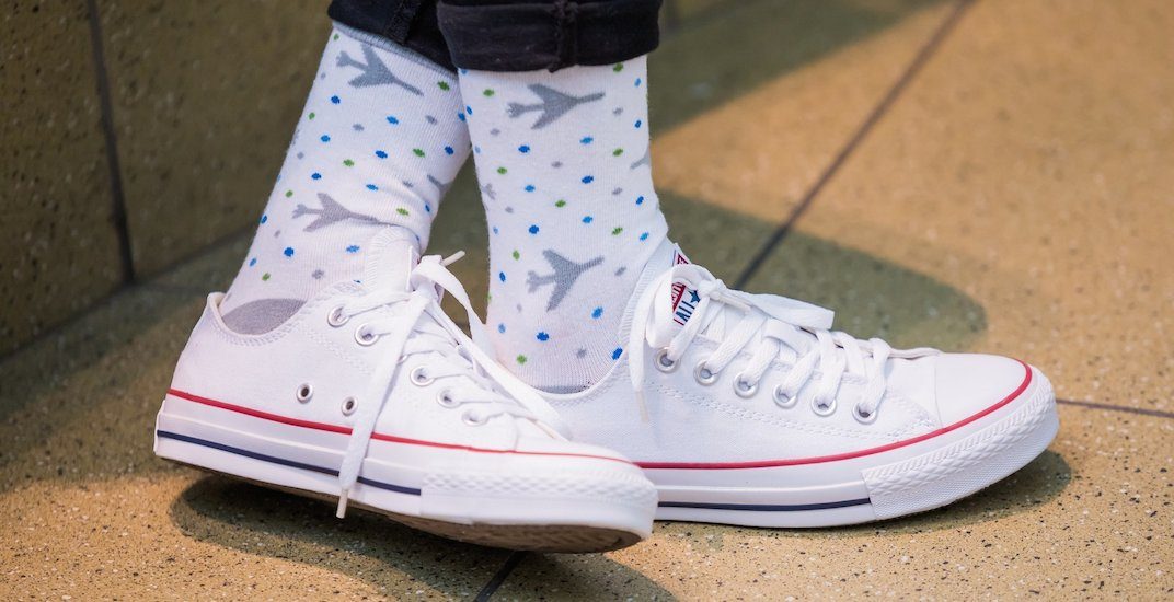 Vancouver International Airport launches online shop selling YVR-themed socks