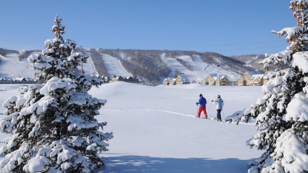 Snowshoeing