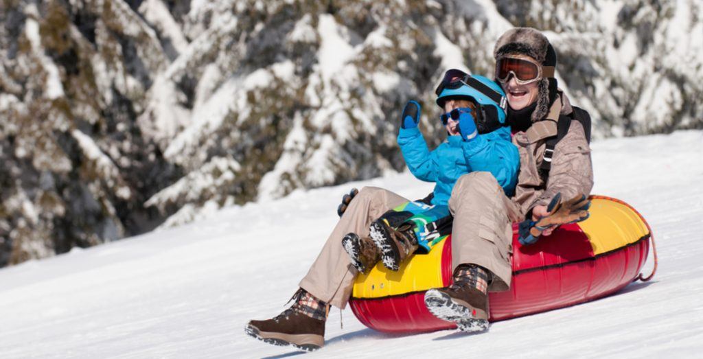 snow tubing