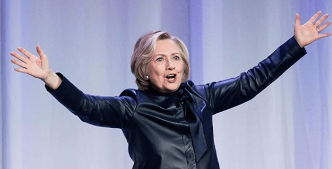 Hillary Clinton spoke to a packed house in Vancouver yesterday (PHOTOS)
